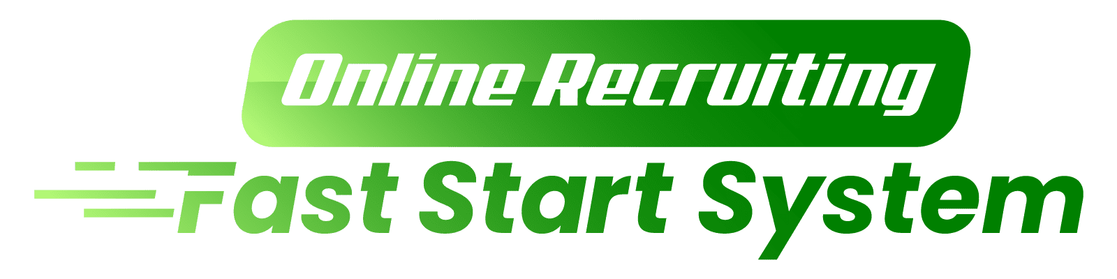 Online Recruiting Fast Start system for network marketers for products page